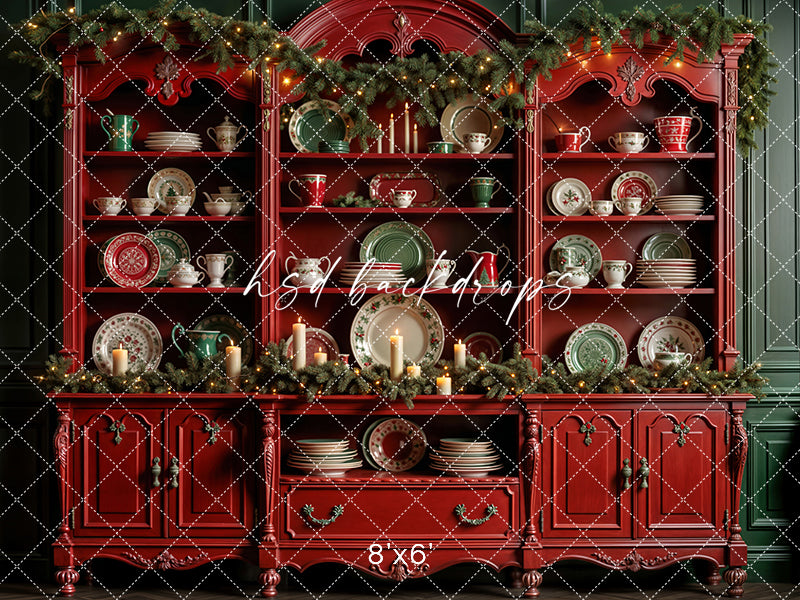 Crimson Kitchen Hutch (sweep options)