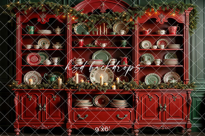 Crimson Kitchen Hutch (sweep options)