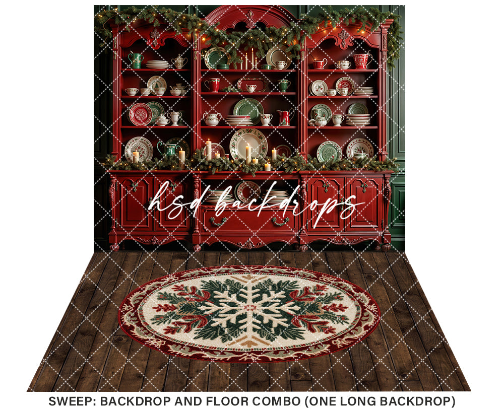 Crimson Kitchen Hutch (sweep options)