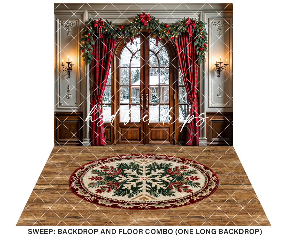 Christmas Parlor Window (sweep options)