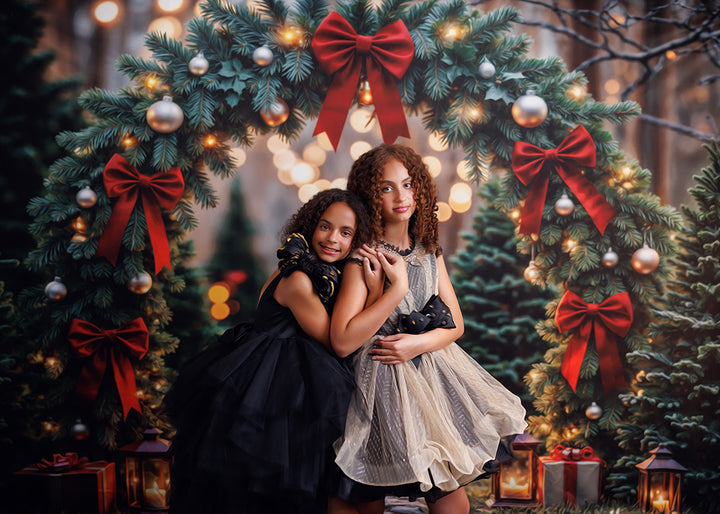 Evergreen Elegance Arch (sweep options)