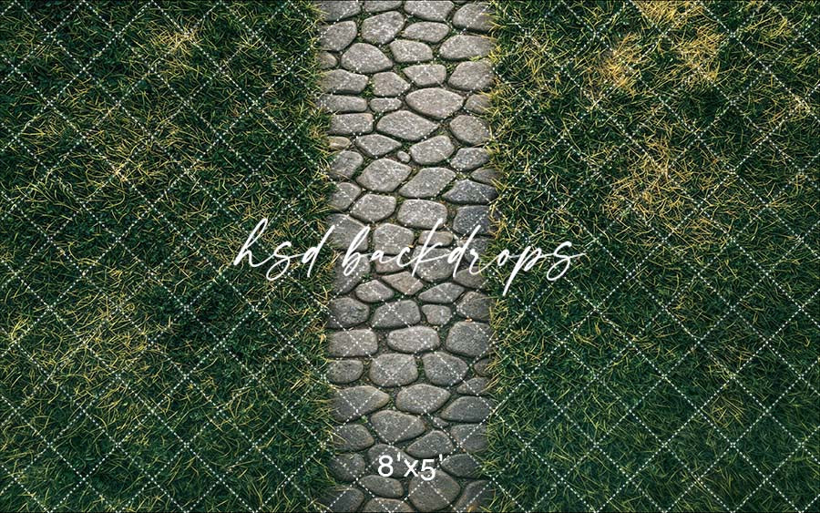 Cobblestone Lawn Lane Floor Mat