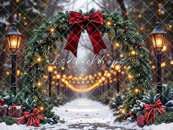 Enchanted Evergreen Archway (sweep options)