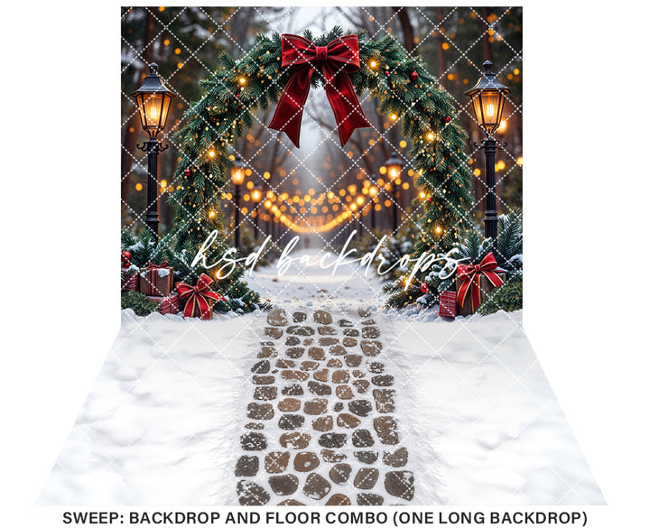 Enchanted Evergreen Archway (sweep options)