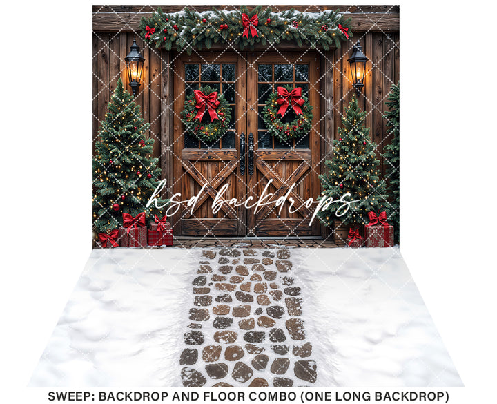 Cozy Pine Porch (sweep options)