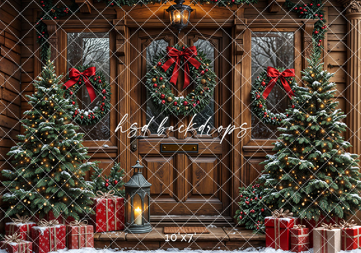 Rustic Wreath Welcome (sweep options)