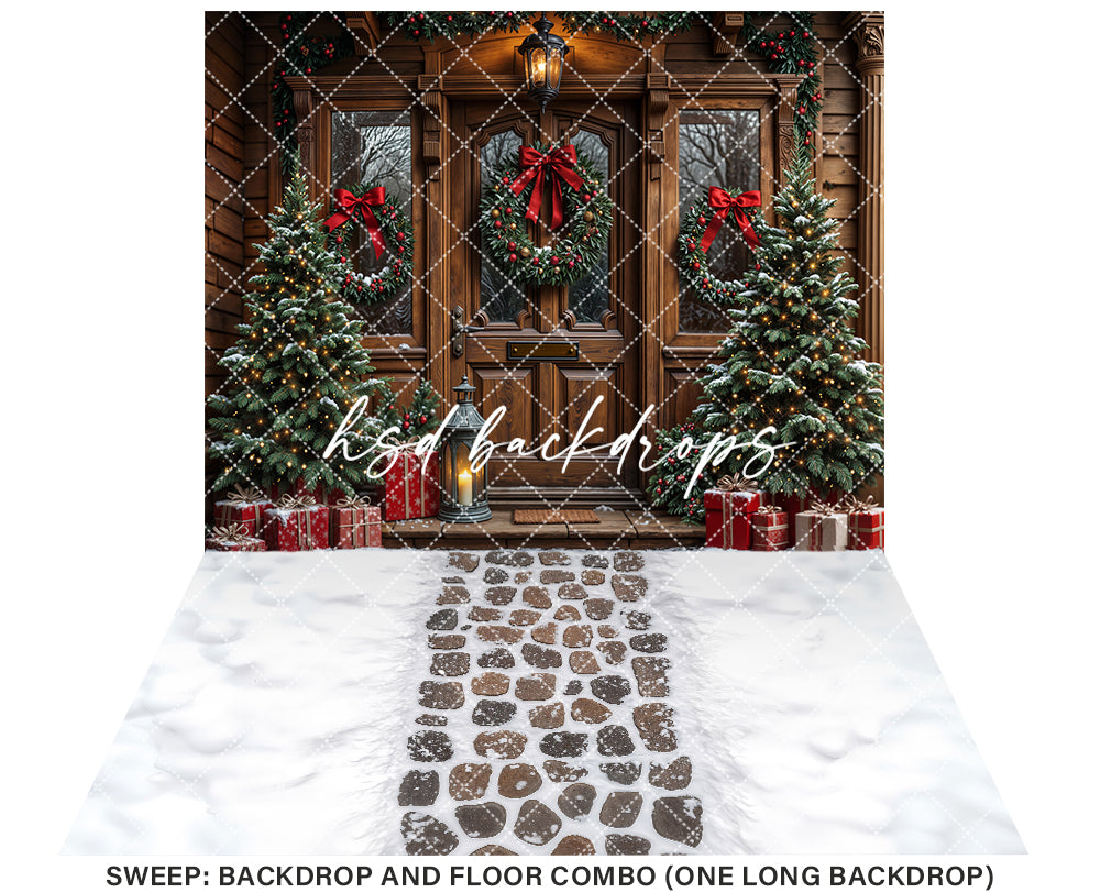 Rustic Wreath Welcome (sweep options)