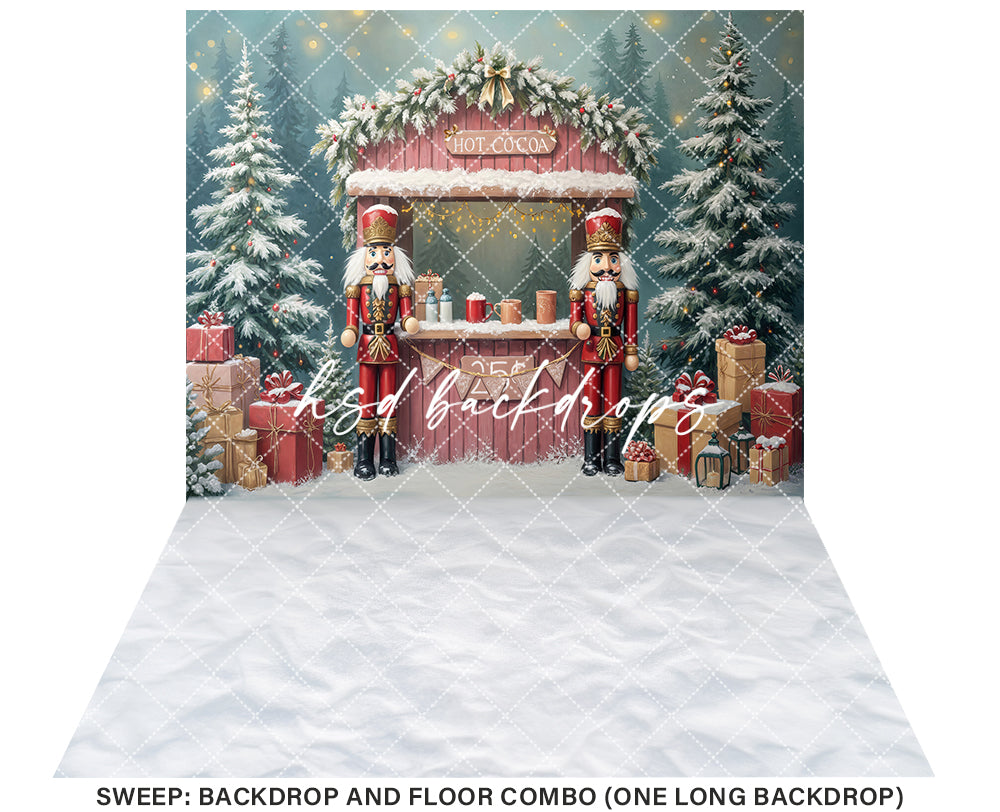 Nutcracker's Hot Cocoa Hut (sweep options)