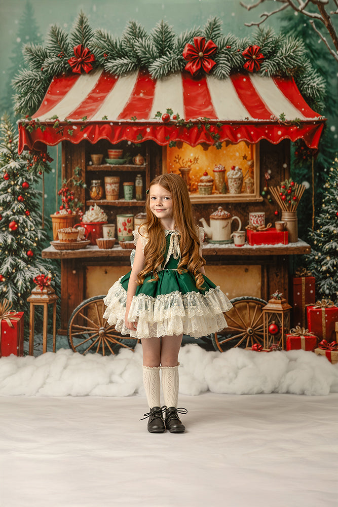 Cozy Hot Cocoa Cart (sweep options)