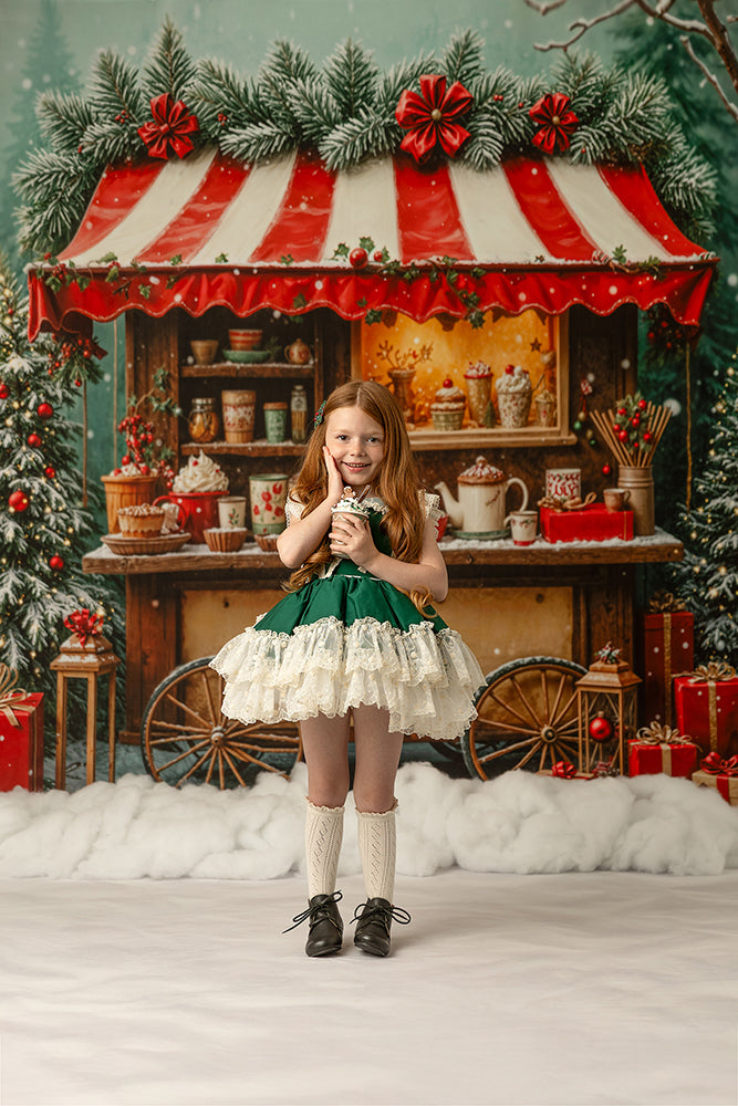 Cozy Hot Cocoa Cart (sweep options)