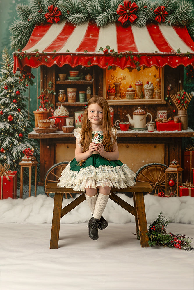 Cozy Hot Cocoa Cart (sweep options)