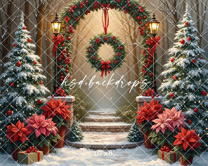 Enchanted Evergreen Entry (sweep options)