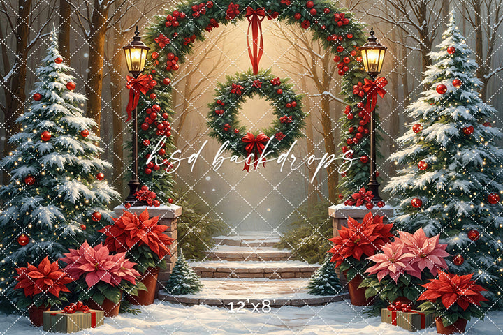 Enchanted Evergreen Entry (sweep options)