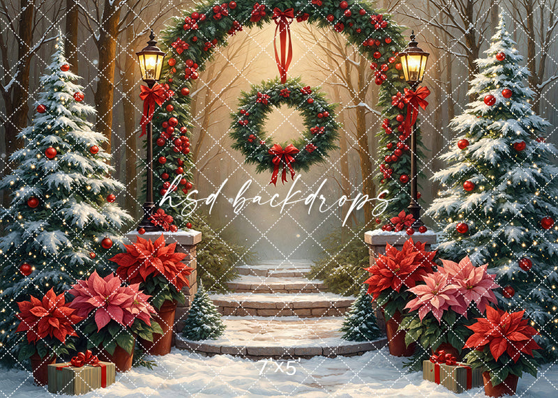 Enchanted Evergreen Entry (sweep options)