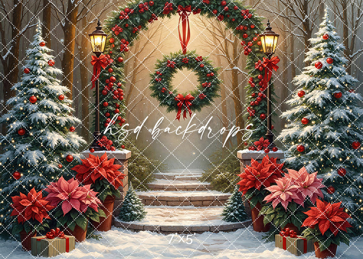 Enchanted Evergreen Entry (sweep options)