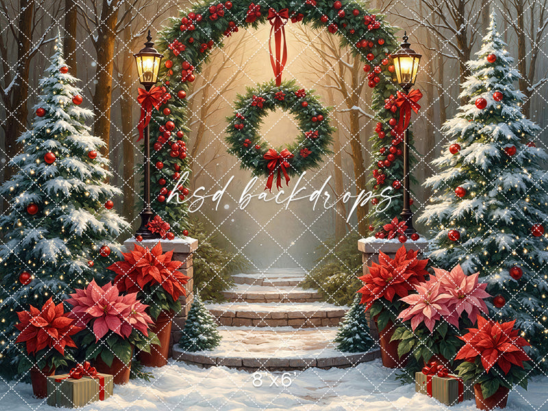 Enchanted Evergreen Entry (sweep options)