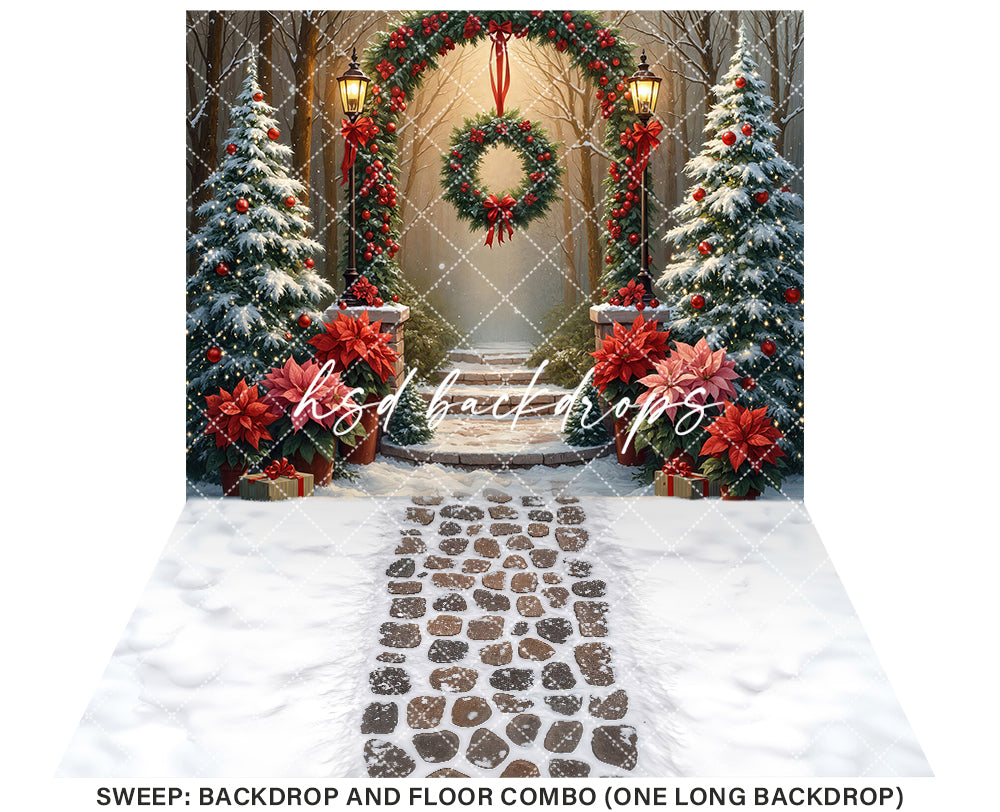 Enchanted Evergreen Entry (sweep options)