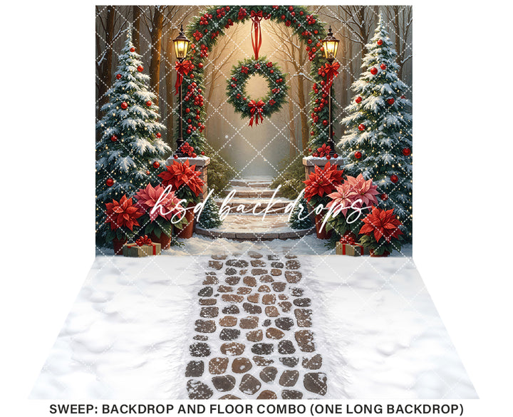 Enchanted Evergreen Entry (sweep options)