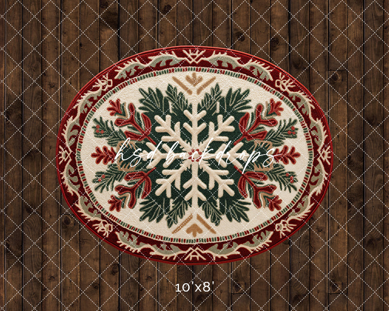 Cozy Christmas Rug Floor Mat