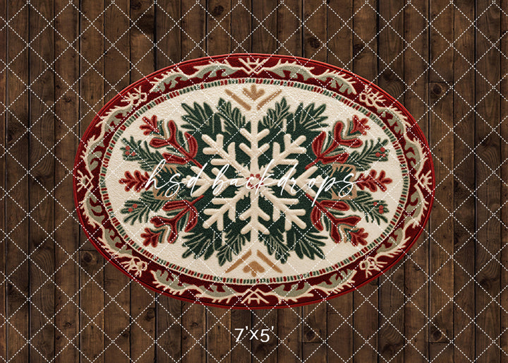 Cozy Christmas Rug Floor Mat