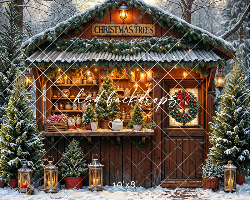 Christmas Tree Farm Shack (sweep options)