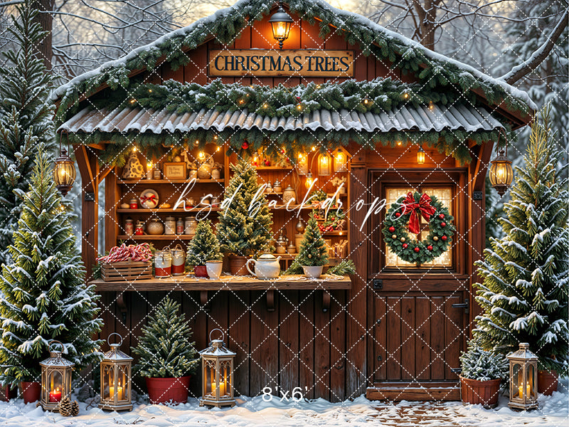 Christmas Tree Farm Shack (sweep options)