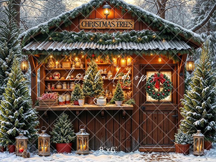 Christmas Tree Farm Shack (sweep options)