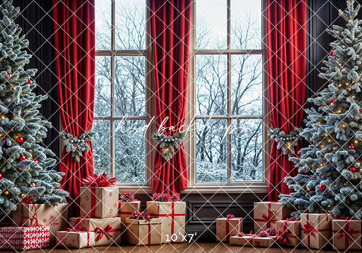 Pine & Presents Window (sweep options)