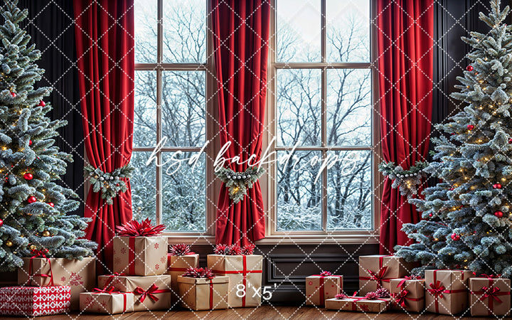 Pine & Presents Window (sweep options)