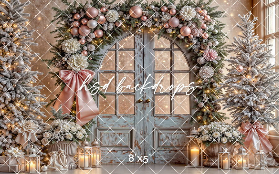 Sugarplum Entrance - Holiday Photo Background (sweep options)
