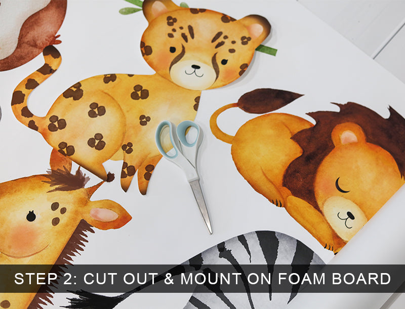 Custom Cutout Printing - HSD Photography Backdrops