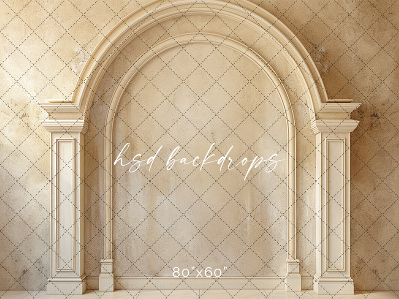 Maternity of Boudoir Photoshoot Backdrop | Capistrano Arch Wall