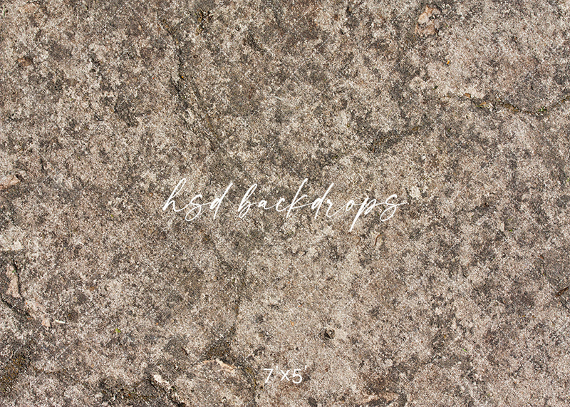 Speckled Concrete Photography Rubber Backed Floor Mat