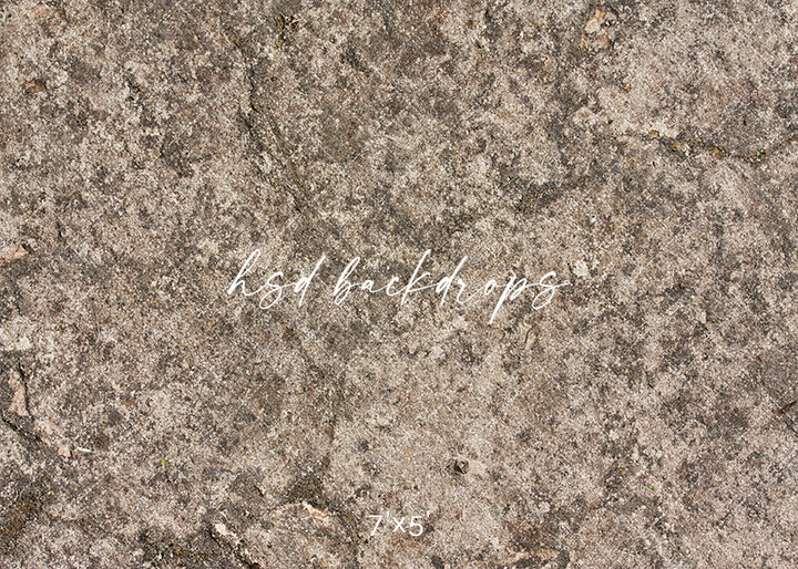 Speckled Concrete Photography Rubber Backed Floor Mat