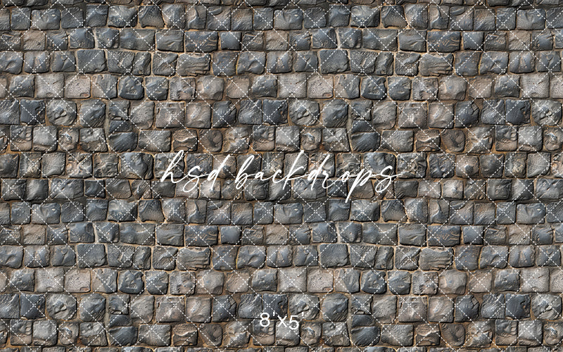 Grey Stone Floor - HSD Photography Backdrops