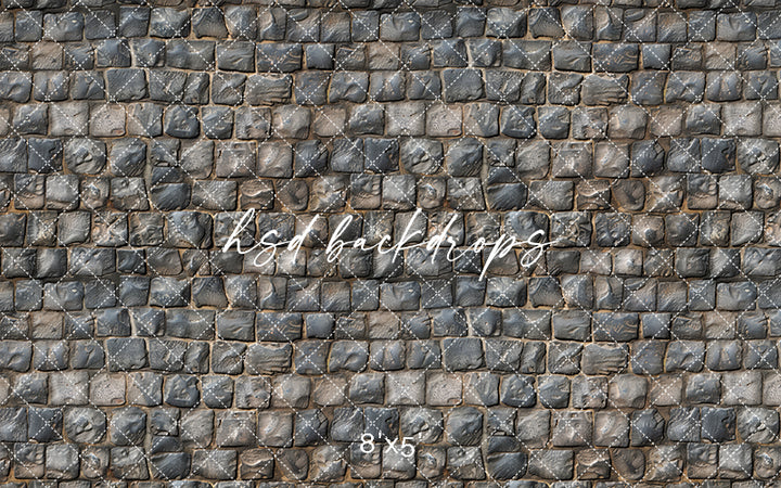 Grey Stone Floor - HSD Photography Backdrops