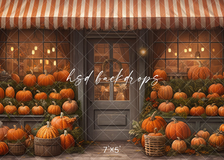 Pumpkin Market - HSD Photography Backdrops