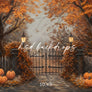 Hues of Autumn Entrance - HSD Photography Backdrops
