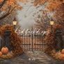 Hues of Autumn Entrance - HSD Photography Backdrops