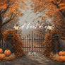 Hues of Autumn Entrance - HSD Photography Backdrops
