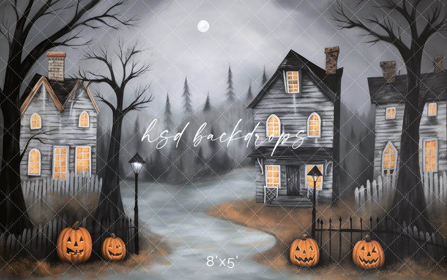 Halloween Town - HSD Photography Backdrops