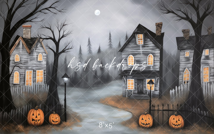 Halloween Town - HSD Photography Backdrops