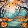Whimsical Halloween Forest - HSD Photography Backdrops