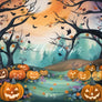 Whimsical Halloween Forest - HSD Photography Backdrops