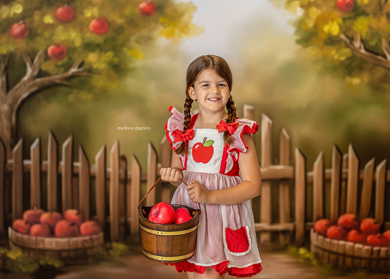 Autumn Apple Trees - HSD Photography Backdrops