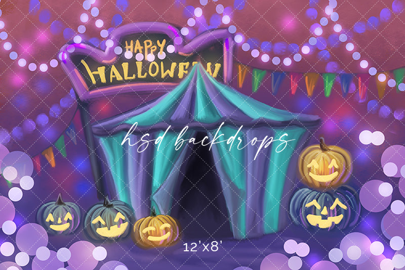 Halloween Circus - HSD Photography Backdrops