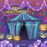 Halloween Circus Photography Backdrop for Pictures