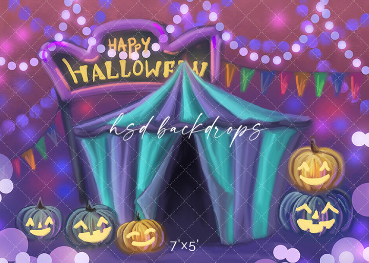 Halloween Circus - HSD Photography Backdrops