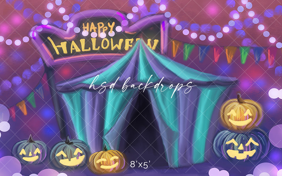 Halloween Circus - HSD Photography Backdrops