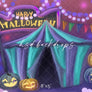 Halloween Circus - HSD Photography Backdrops